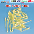 100Pcs/Set Pipet Tips Tip Mikropipet Biru Blue /White/Yellowtip 10Ul/200 Ul/1000 Ul. 