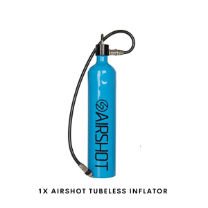 Airshot Tubeless Inflator for Tubeless Bicycle