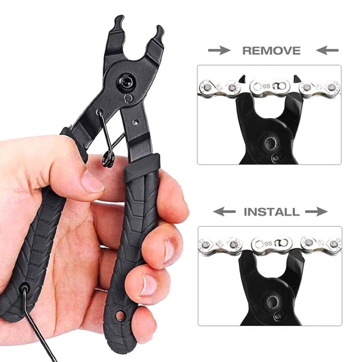 Bicycle Chain Repair Tool Kit with Bike Link Plier Master Link Piler