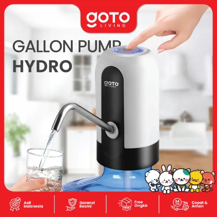 Goto Hydro Pompa Galon Elektrik Dispenser Air Minum Gallon
