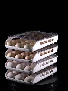 Activebae Automatic Egg Roll Storage Space Saving Kitchen Pantry Organizer
