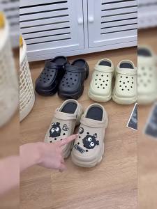 [Free Shipping] Eva Clogs Thick-Soled WomenS Outdoor Shoes Non-Slip Breathable Versatile For Indoor And Outdoor Wear WomenS Outdoor Sandals With A Closed-Toe Design Summer Style
