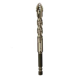 Eccentric Four-Edge Serrated Drill Bits 1/4 Shank High Hardness Steel Metal Drill For Brick