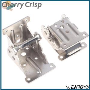 【Cherry Crisp】 90 Degree Self-Locking Folding Hinge Table Legs Chair Extension Fold Feet Hinge