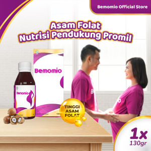 Bemomio - Asam Folat Madu Bantu untuk Program Kehamilan BPOM 100% Original - 1 Botol 130ml