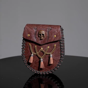 Medieval Leather Belt Pouches Renaissance Costume Accessories LARP Waist Bag Fanny PackPu Leather Coin Purse Gifts