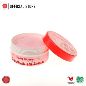Viva White Body Butter Rose with Vit E (Sari Bunga Mawar) - 200 Gr