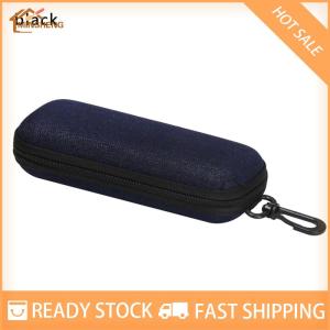 MIH ✨ COD ✨ กล่องใส่แว่นตาผ้ายีนส์แฟชั่น กล่องใส่แว่นตาสำหรับอ่านหนังสือมีซิป