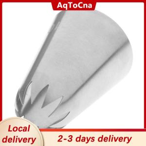 [COD] AqToCna Ship within 24 hours #C10 Large Size Piping Nozzle Cake Cream Decor Icing Tips 10 Teeth Close Star