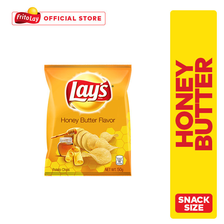 Lay's Honey Butter Potato Chips 50g Lazada PH