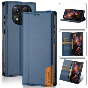 Flip Leather Phone Case For Xiaomi Poco X5 Pro M6 Pro 4G Redmi Note 14 Pro+ 5G Note 13 Pro 4G Note 12 Pro 5G Note 11 4G Note 10 Pro Max Magnetic Wallet Cover