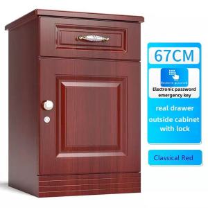 1 year warranty Luxury invisible bedside table/fingerprint + digital safe fireproof safe/jewelry home hotel lock keyboard three colors bedside invisible safety safe 2021 brand safe fingerprint + electronic digital remote control safe
