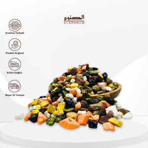 COKLAT BATU KRIKIL 250GRAM / COKLAT ARAB / OLEH-OLEH HAJI DAN UMROH / ALELAL STORE