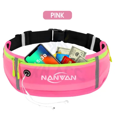 [KN ACC] NANVAN NVN-TS1 TAS PINGGANG OLAHRAGA GYM LARI RUNNING SEPEDA PRIA WANITA SPORT WATERPROOF