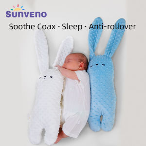 SUNVENO Newborn Soothing Pillow Rabbit Toy Cute Soft Baby Back Support Mattresses Anti-shock Side Sleep Block Bolsters42*17*10cm