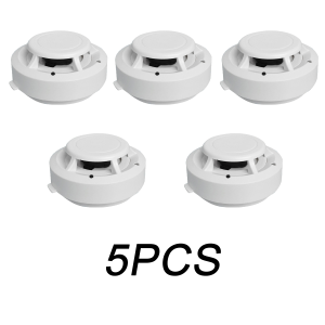 Smoke Detector Wireless Fire Alarm Battery Operated High Sensitive Sensor for Home/Office/Mall/Hotel/Restaurant