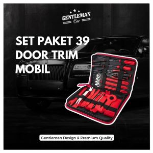 Set Paket 39 Alat Buka Congkel Klip Panel Car Audio Door Trim Clip Pembuka Baut Tools Obeng Mobil