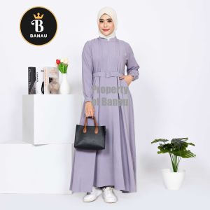 Gamis Muslimah Harumi Pesta Terbaru Adem