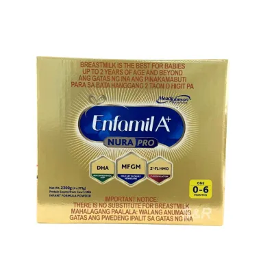 Enfamil A+ Nura Pro 0 to 6 mos Powdered Milk 2.3kg