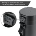 Cà men hộp cơm giữ nhiệt LEBENLANG LBT856 bằng inox, gồm 4 khay riêng biệt dung tích 2.2L - hàng chính hãng - Befoyo. 
