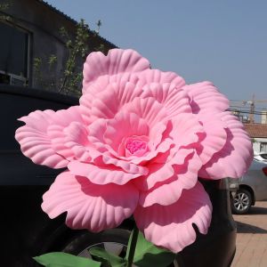 LYMEDIA Giant Artificial Peony PE Window Display Simulation Peony Flower  40/50cm Fake Flowers Photo Props
