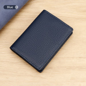 High Quality Mens Leather Credit Cards Cases Bank ID VIP Business Card Holder Slim Pocket Money Wallet Portable Thin Cardbag