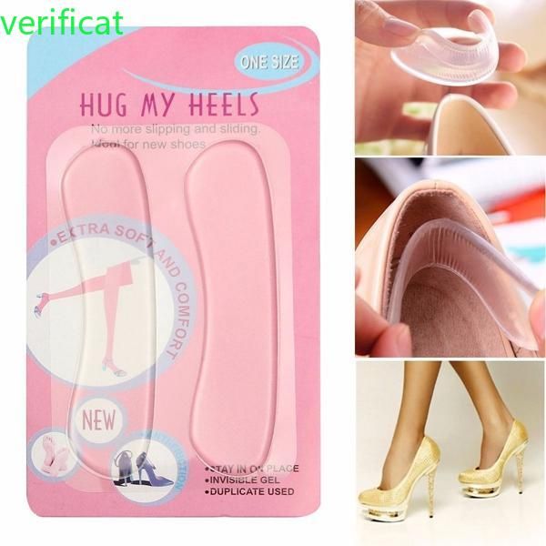 Foot Care Transparent Silicone Insole High Heel Shoes Gel Pads