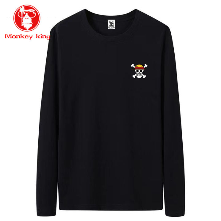 spot goods】❃♤Monkey king ACS196-M tshirt for men korean fashion loose teen  oversized tops on sale b