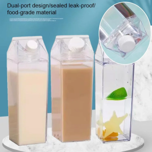 Stackable storage Milk Tea Cup Milk cup Focus on design Portable Thickened material Sealed for freshness