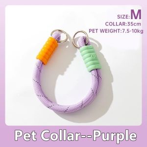 Multi Purpose Pet Dog Leash Set Comfortable Adjustable Rope with Bubble Handle for Outdoor Walks