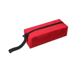 Oversized Zippered Tool Pouch Water Resistant Oxford Cloth Design Ideal for Organizing Screws Nuts Workshop Items
