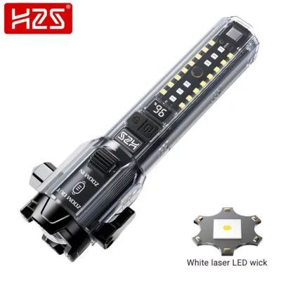 H2S SENTER SAFETY 10 IN 1 LED LASER 30W CAS ROLL ZOOM IN OUT HAMMER EMERGENCY ALARM HS-L7F