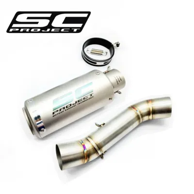 SC Project Exhaust Kawasaki Z900 Slip On Piping Manifold Stainless Steel Muffler Accessories Ekzos Z9 ABS