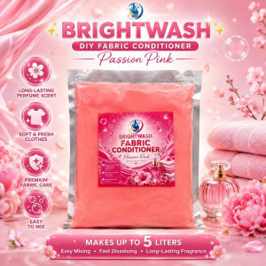 BRIGHTWASH DIY FABRIC CONDITIONER PION PINK LAVENDER SUNRISE MAKES UP TO 5 LITERS