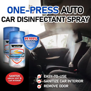 Aerofume One-Press Car Disinfectant Spray (Twin Pack) Anti-bacterial Room Sanitizer (2 x 250ml) 消毒喷雾清新剂 车内杀菌