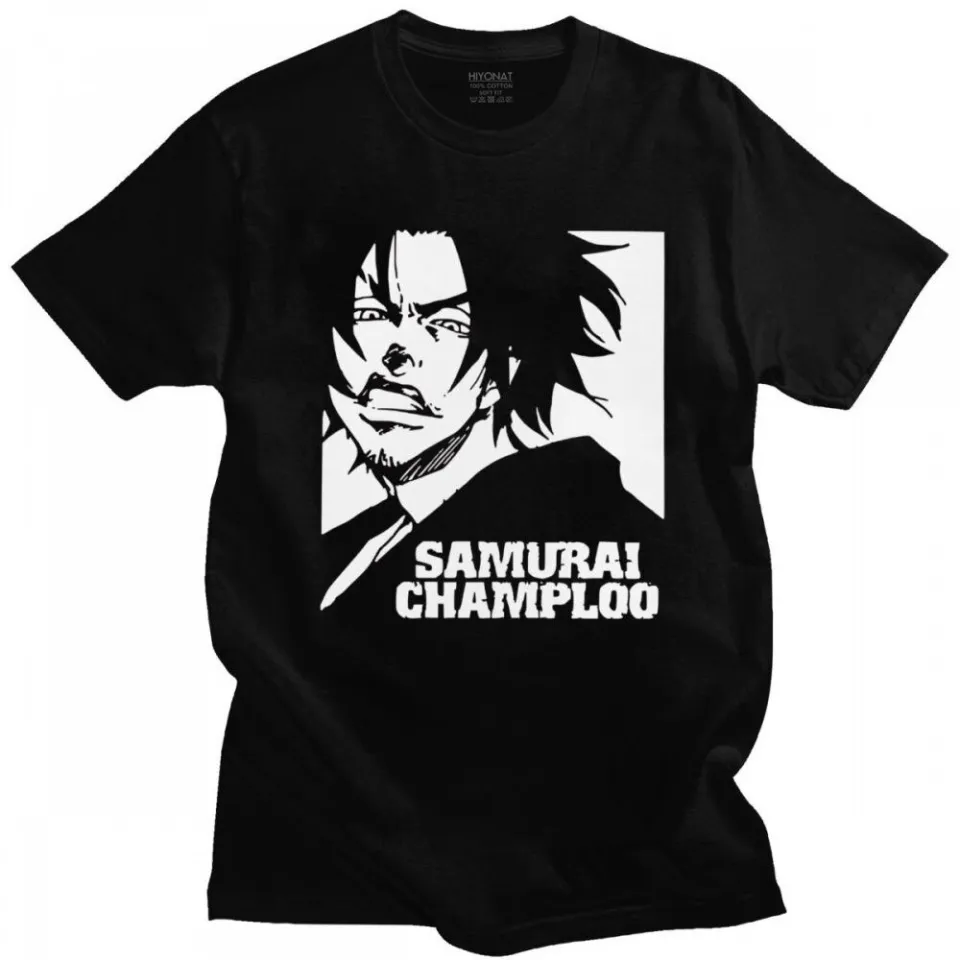 Samurai Champloo Mugen T Shirt Men's Pre-shrunk Cotton T-shirt O