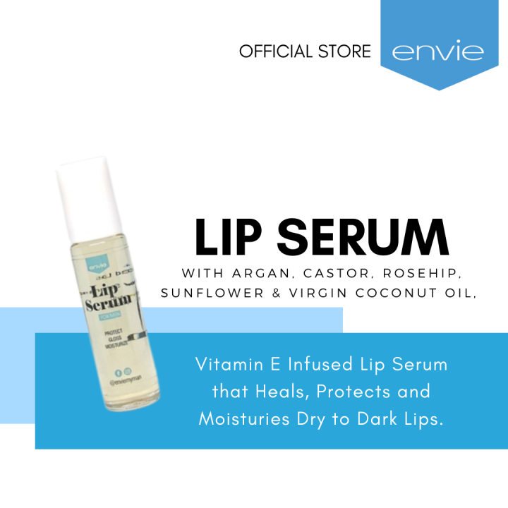 Envie Lip Serum for Men Infused w/ Vit-E that Moisturizes and Protects ...