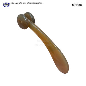 Cây Lăn Massage 2 Bánh Bằng Sừng Giúp Làm Đẹp Da & Lưu Thông Khí Huyết- MH888