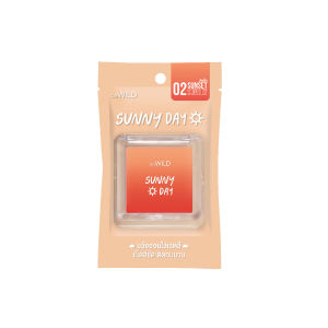 beWiLD Sunny Day Blush on บลัชออนไล่เฉดสี เนื้อเนียนละเอียด เหมาะกับทุกโทนสีผิว