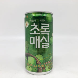 Green Plum 180ml น้ำผลไม้เกาหลี เครื่องดื่มเกาหลี น้ำบ๊วย อร่อย สดชื่น มีวิตามินซีสูง 초록 매실