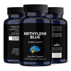 Methylene blue capsules halal gelatin immunomodulator methylene blue supplement 60 capsules natural supplement