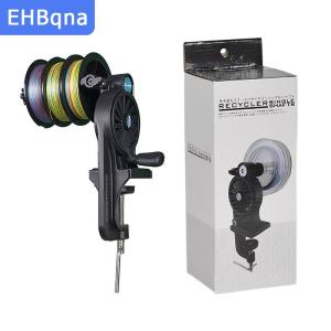 [COD] EHBqna SPORTS เครื่องม้วนสายเบ็ดตกปลาแบบพกพาเครื่องม้วนเอ็นตกปลาแบบปรับได้เครื่องม้วนสายเบ็ดสำหรับแท่งหนา บาง