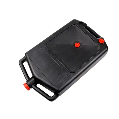 Powone Universal Fluted Collect Pan Oil Drain Container Can for car Bike Replaces Motorcycle Car Bike Oil Fuel Coolant Drain Tray Pan amp Storage Container 15L