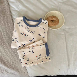 Canacana 6M-4Y Baby Sleepwear Top & Bottom Pyjamas Baby Girl Boy Clothing Baju Tidur Budak 0208