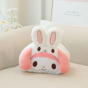 Kuromi Cinnamoroll My Melody Tissue Holders for Cars Car Tissue Box