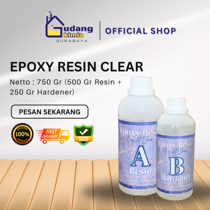 Epoxy Resin / Epoxy Resin Bening 750 Gram | Lazada Indonesia