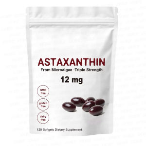 Hot sale astaxanthin soft capsules 120 capsules antioxidant immune enhancement