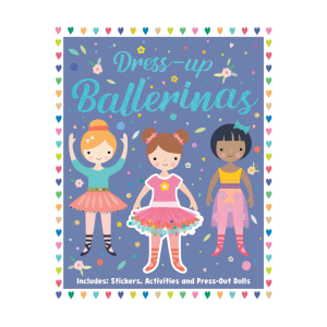 Dress Up Princesses Activity Book with Press Out Dolls & Stickers For Kids