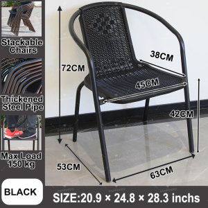 lron Poetry Dining Chair outdoor chairs for terrace backrest for elderly arm chair Outdoor Portable beach chair