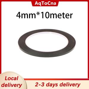 [COD] AqToCna Ship within 24 hours 2-5MM 10M Black Strong Adhesive Tape Roll For Tablet LCD Touch Glass Frame Back Cover Repair Double Side Glue For Phone